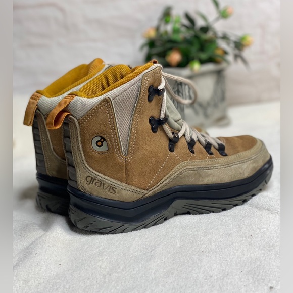 Gravis Dune Total grey leather woman boots  size 6.5 - Picture 5 of 7